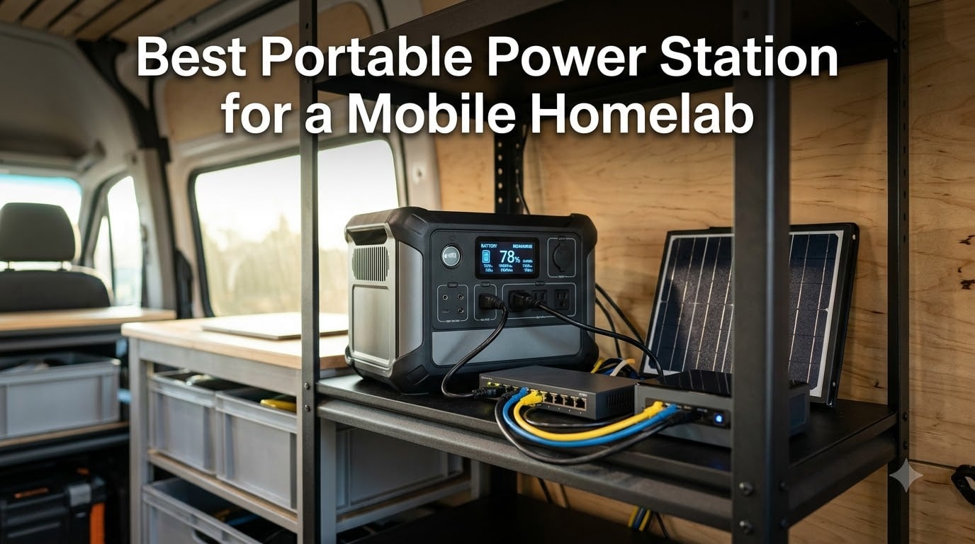 Best Portable Power Station for a Mobile Homelab