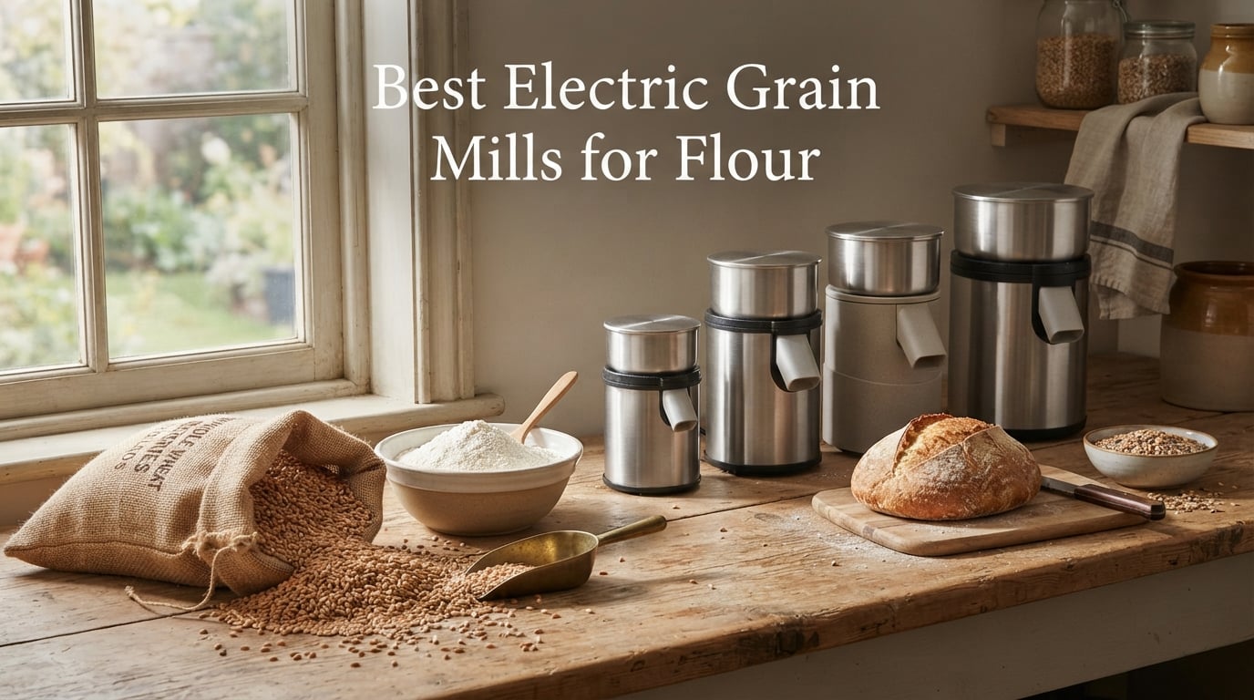 Best Electric Grain Mills for Flour