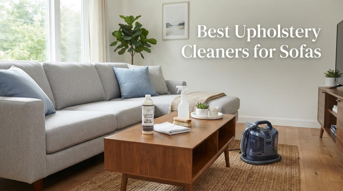 Best Upholstery Cleaners for Sofas