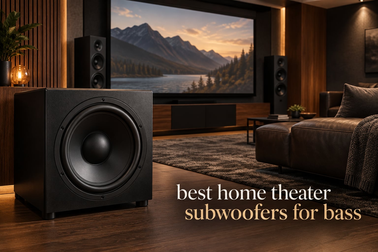 best home theater subwoofers for bass