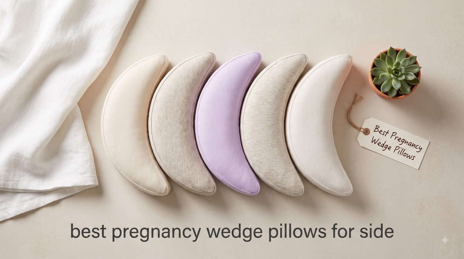 best pregnancy wedge pillows for side
