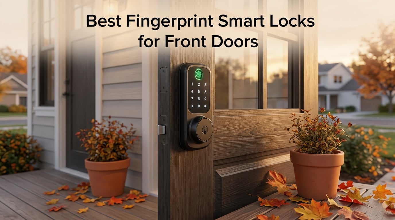 Best Fingerprint Smart Locks for Front Doors