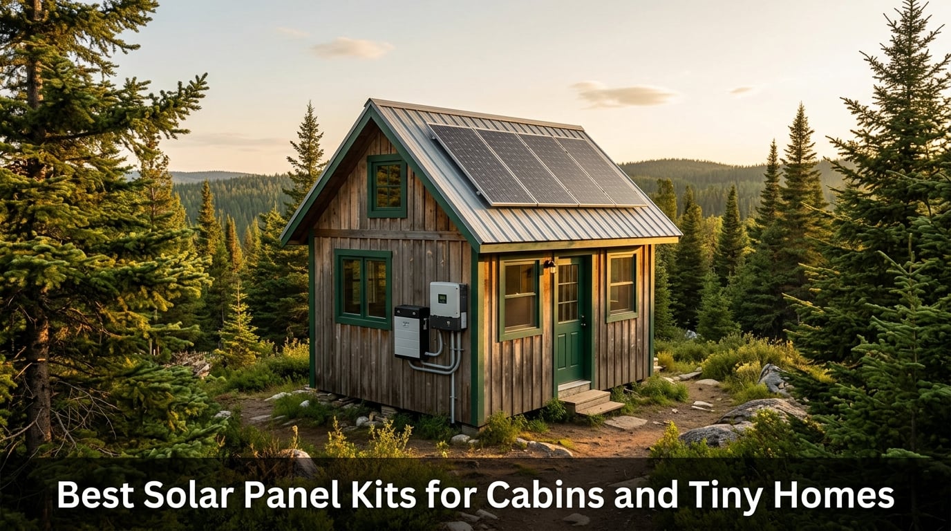 Best Solar Panel Kits for Cabins and Tiny Homes