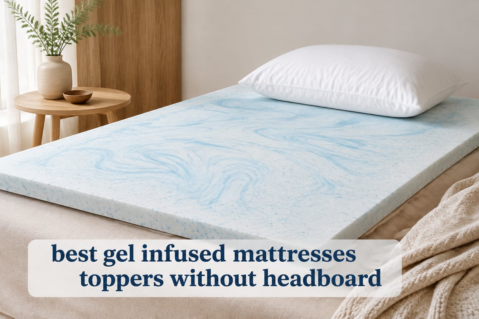 best gel infused mattresses toppers without headboard