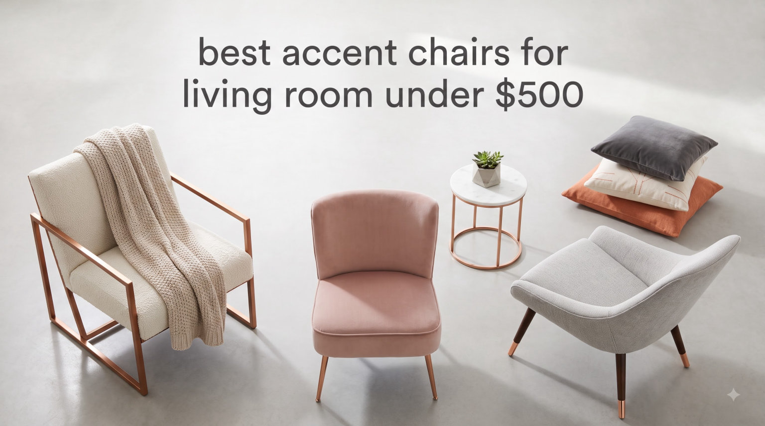 best accent chairs for living room under $500