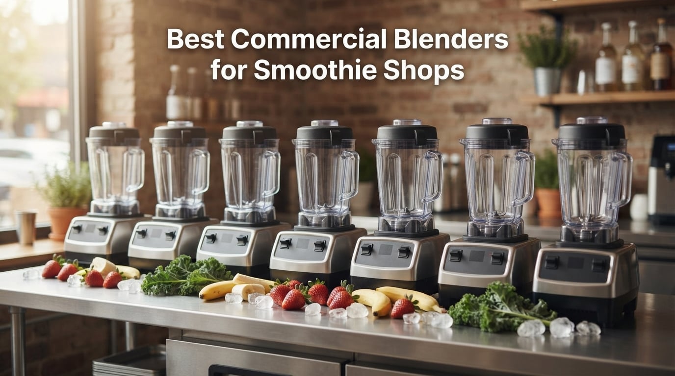 Best Commercial Blenders for Smoothie Shops