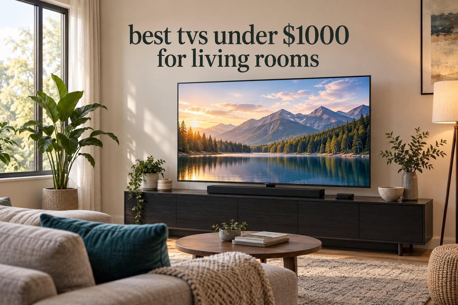 best tvs under $1000 for living rooms