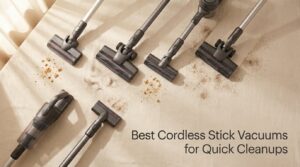 Best Cordless Stick Vacuums for Quick Cleanups