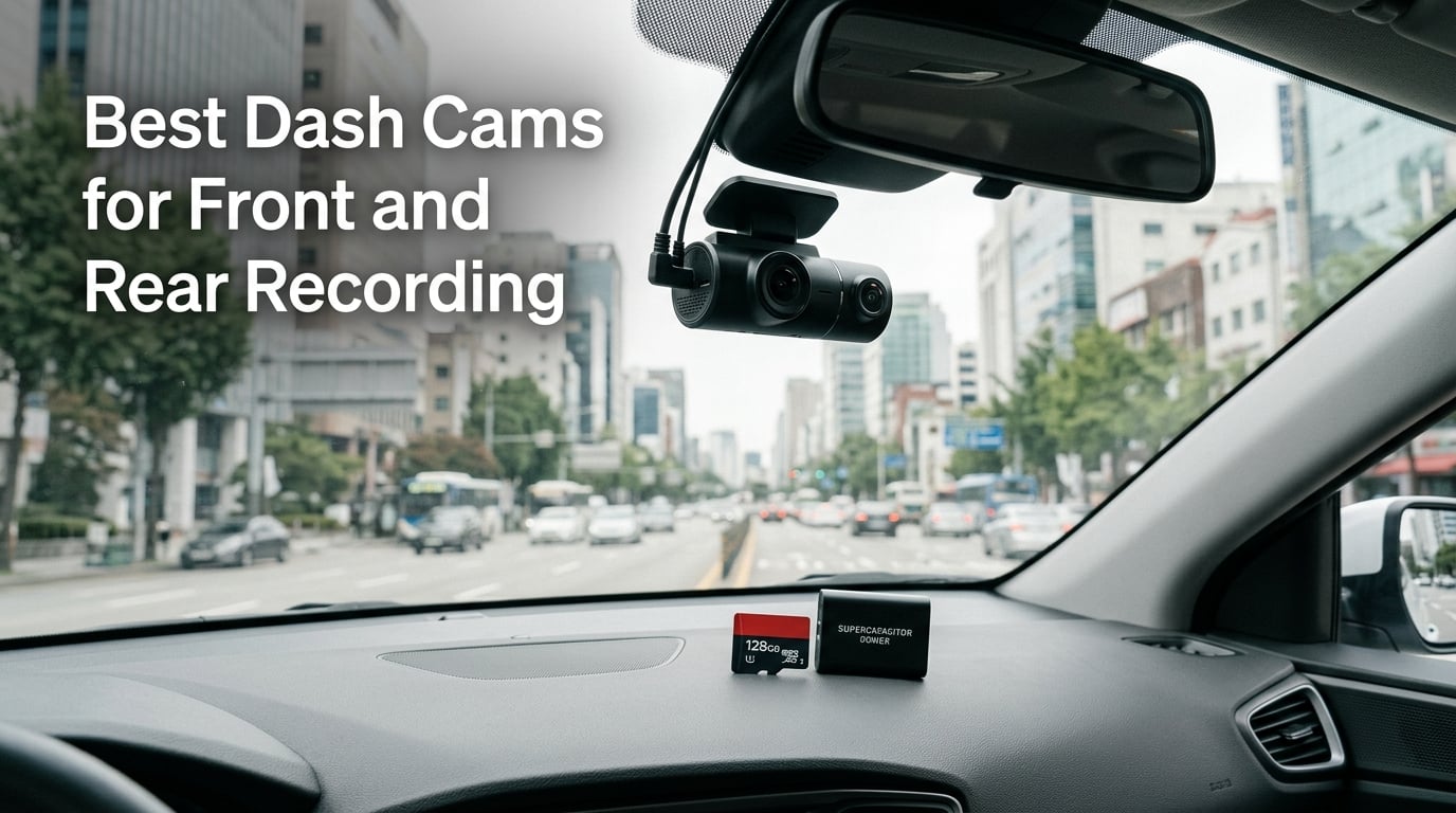 Best Dash Cams for Front and Rear Recording