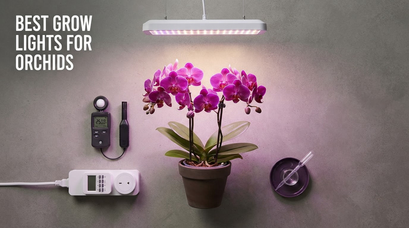 best grow lights for orchids