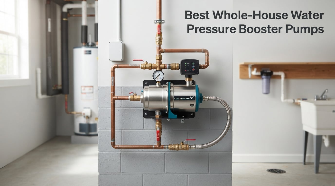 Best Whole-House Water Pressure Booster Pumps
