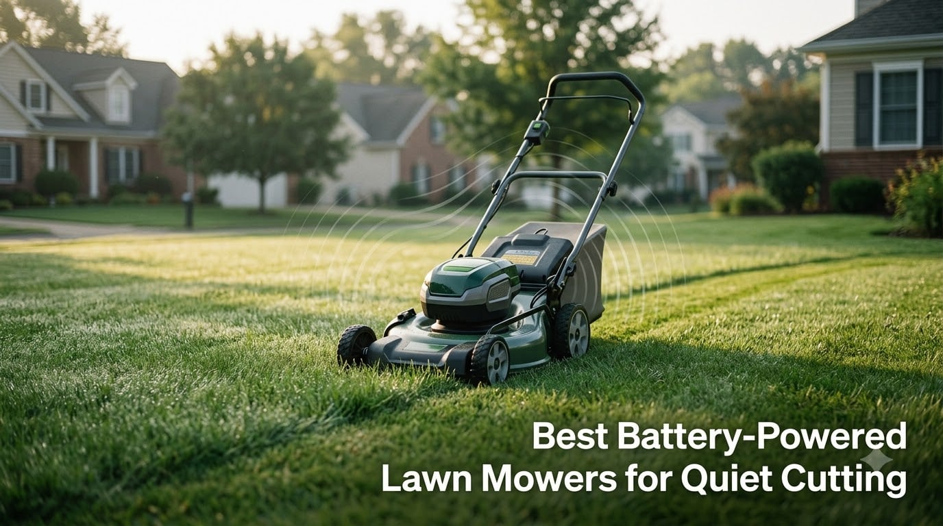 Best Battery-Powered Lawn Mowers for Quiet Cutting