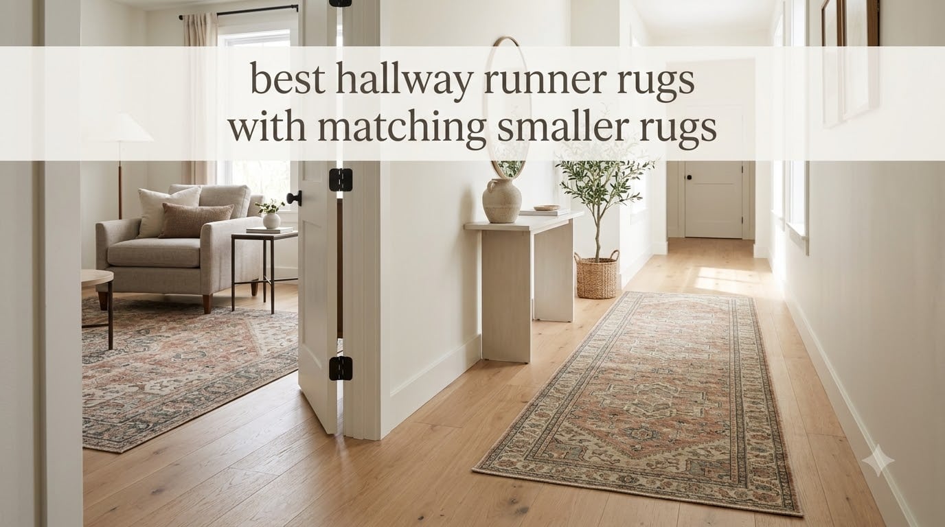 best hallway runner rugs with matching smaller rugs
