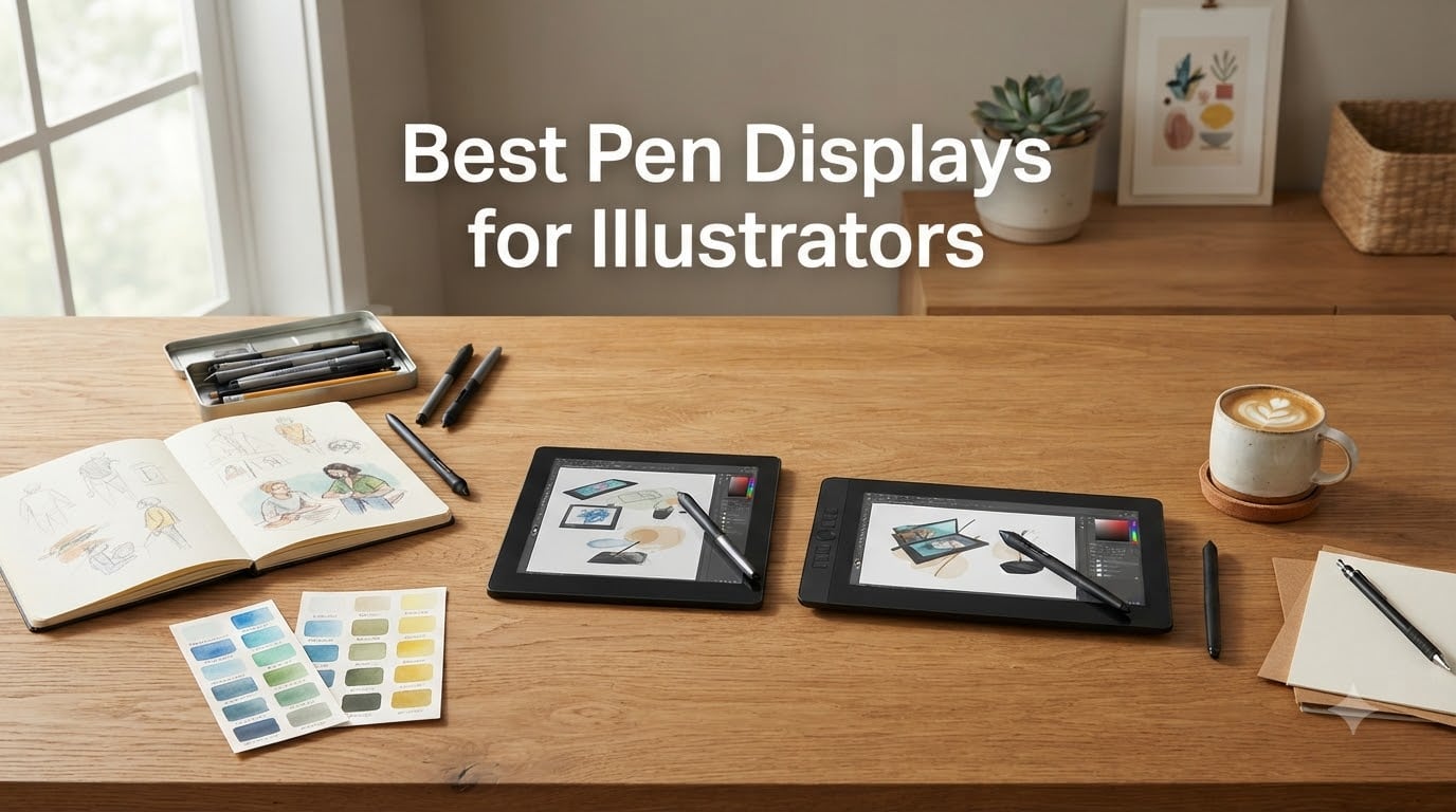 Best Pen Displays for Illustrators