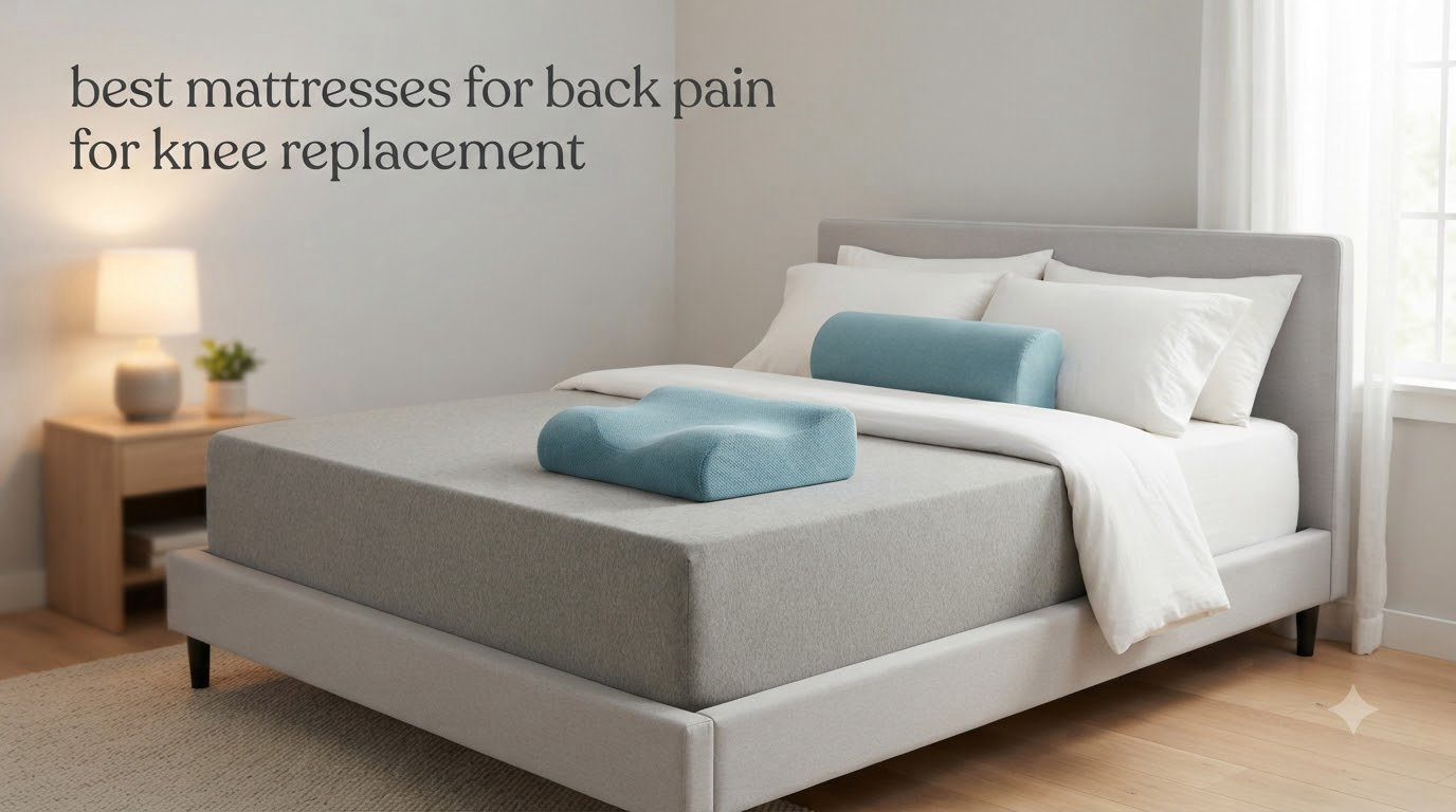 best mattresses for back pain for knee replacement