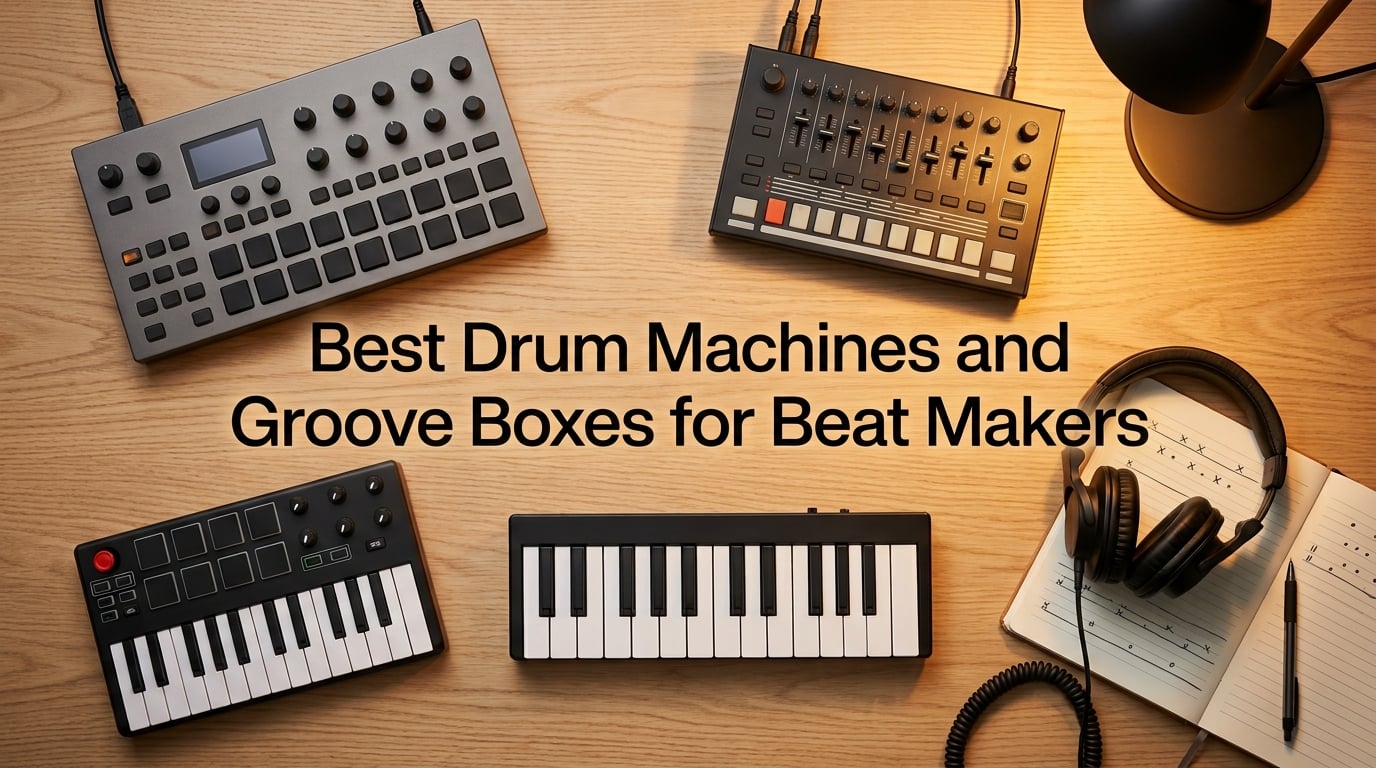 Best Drum Machines and Groove Boxes for Beat Makers