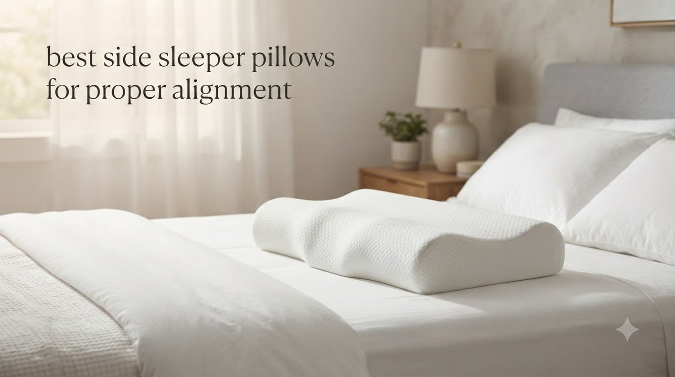 best side sleeper pillows for proper alignment