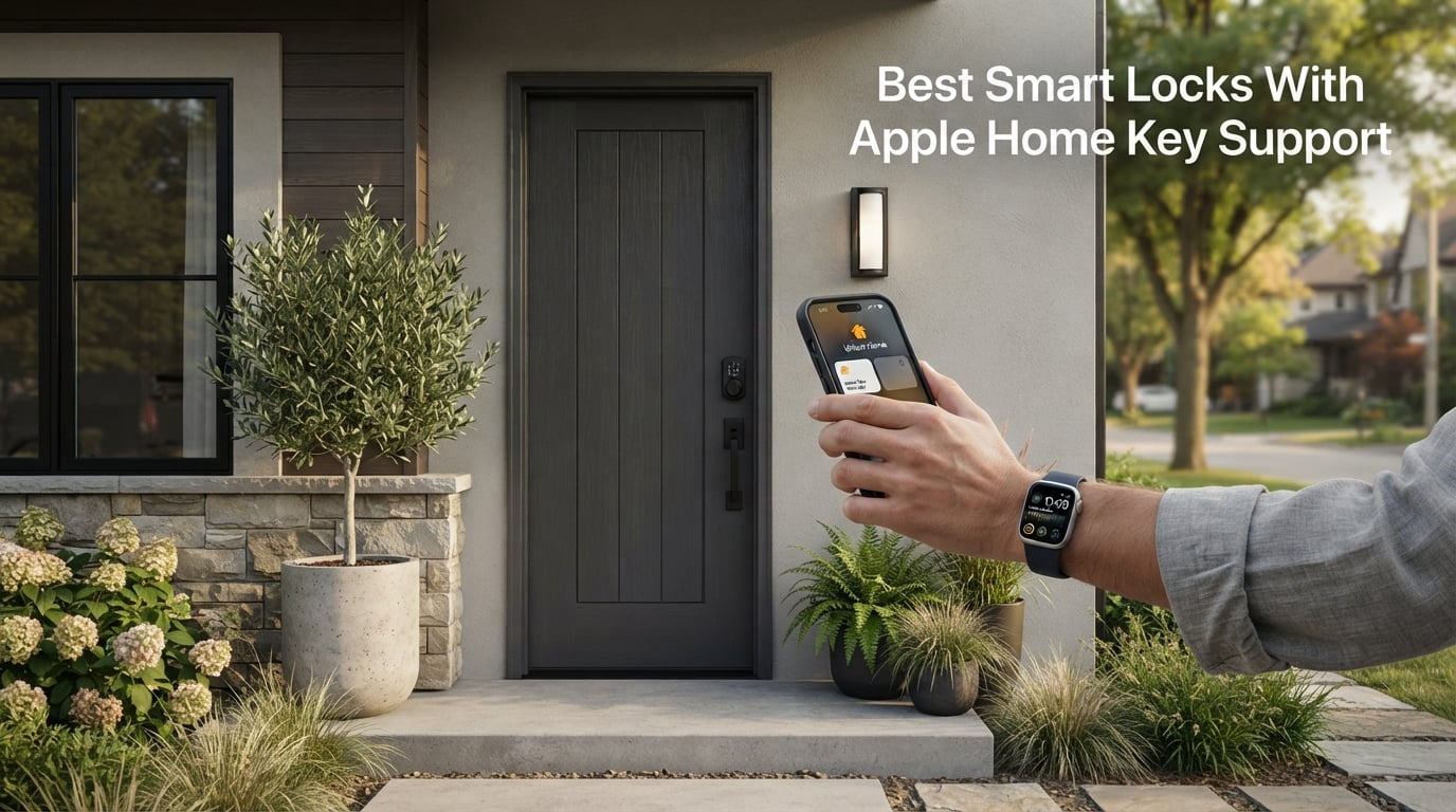 Best Smart Locks With Apple Home Key Support