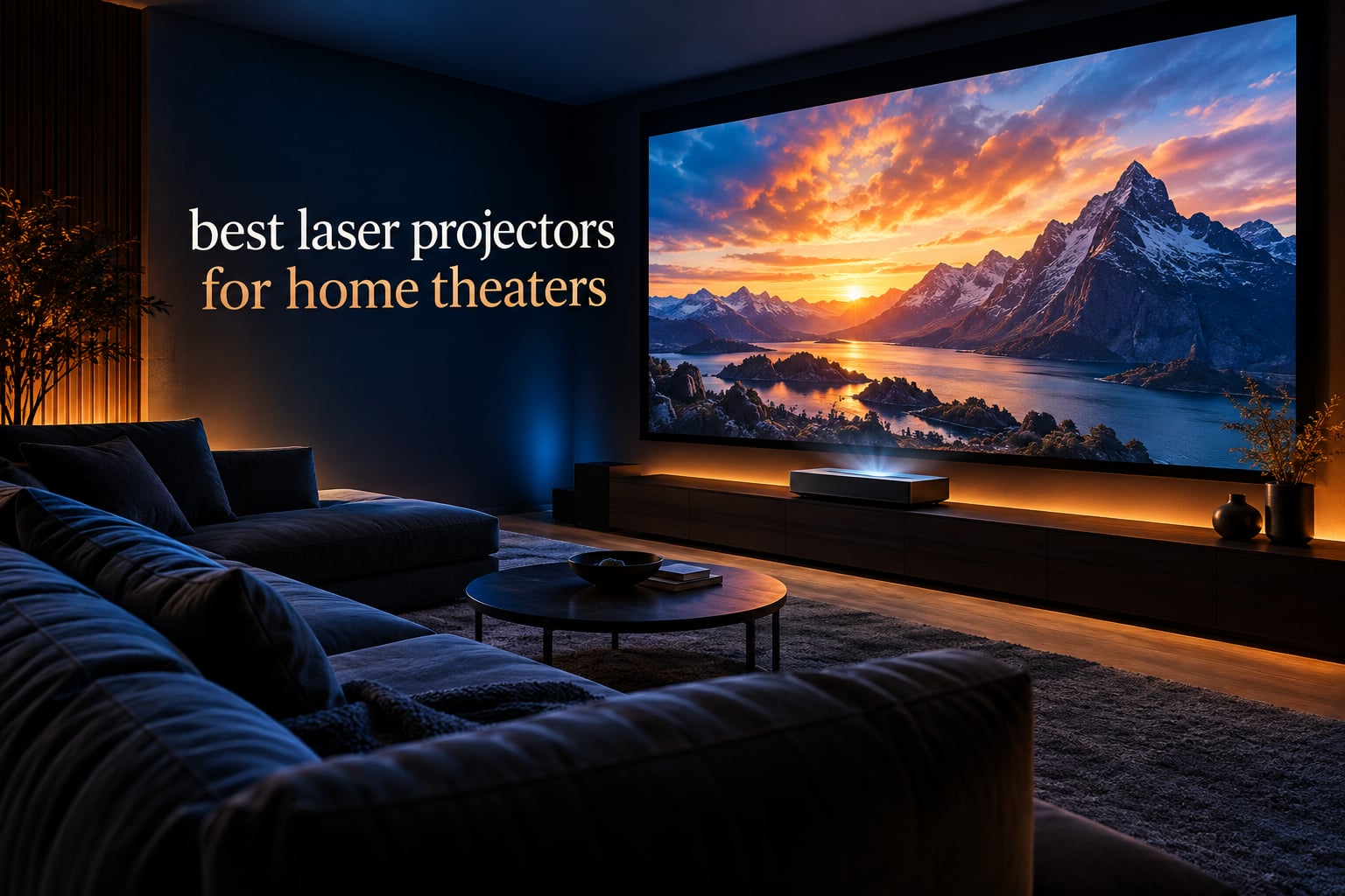 best laser projectors for home theaters