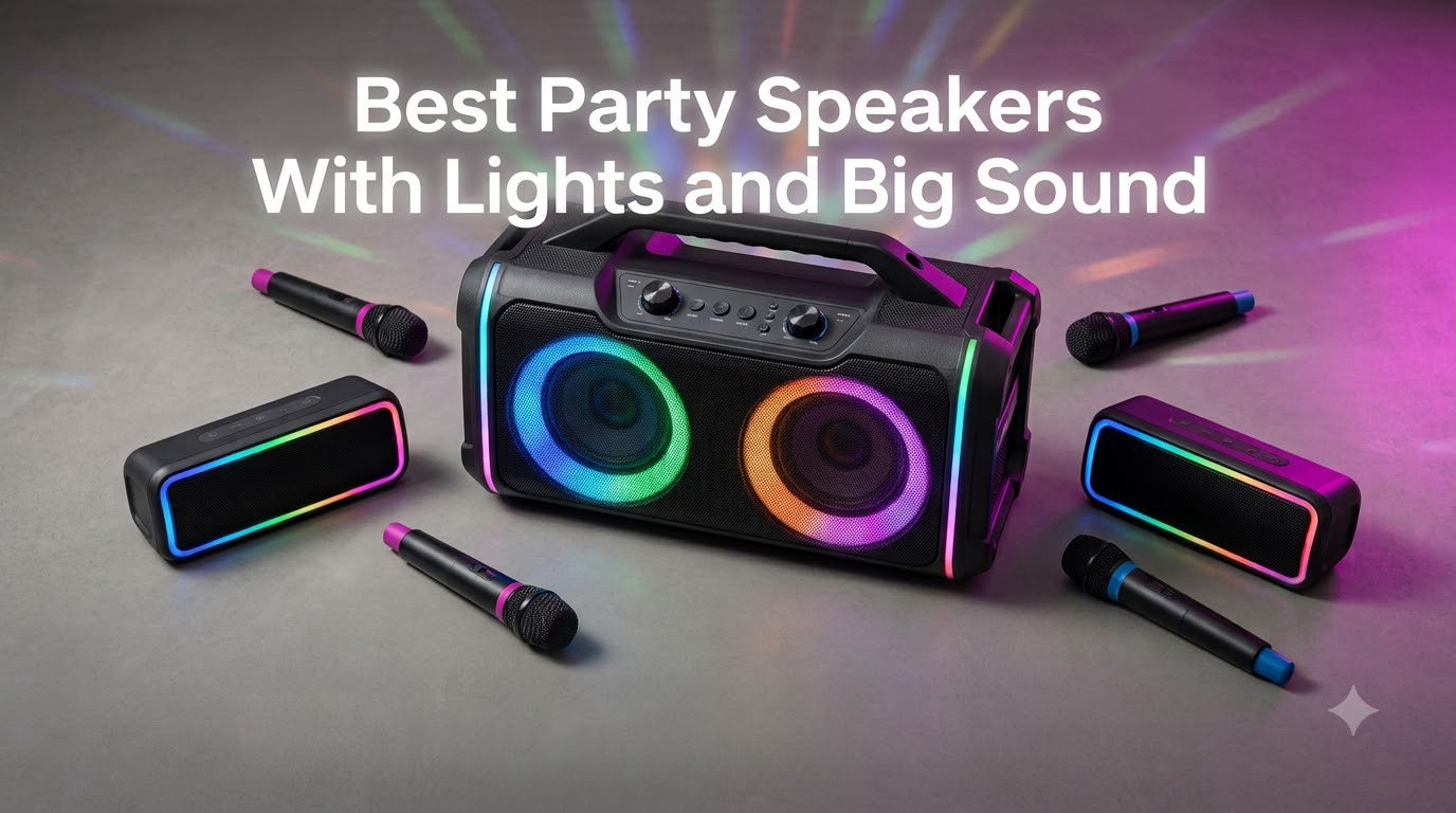 Best Party Speakers With Lights and Big Sound