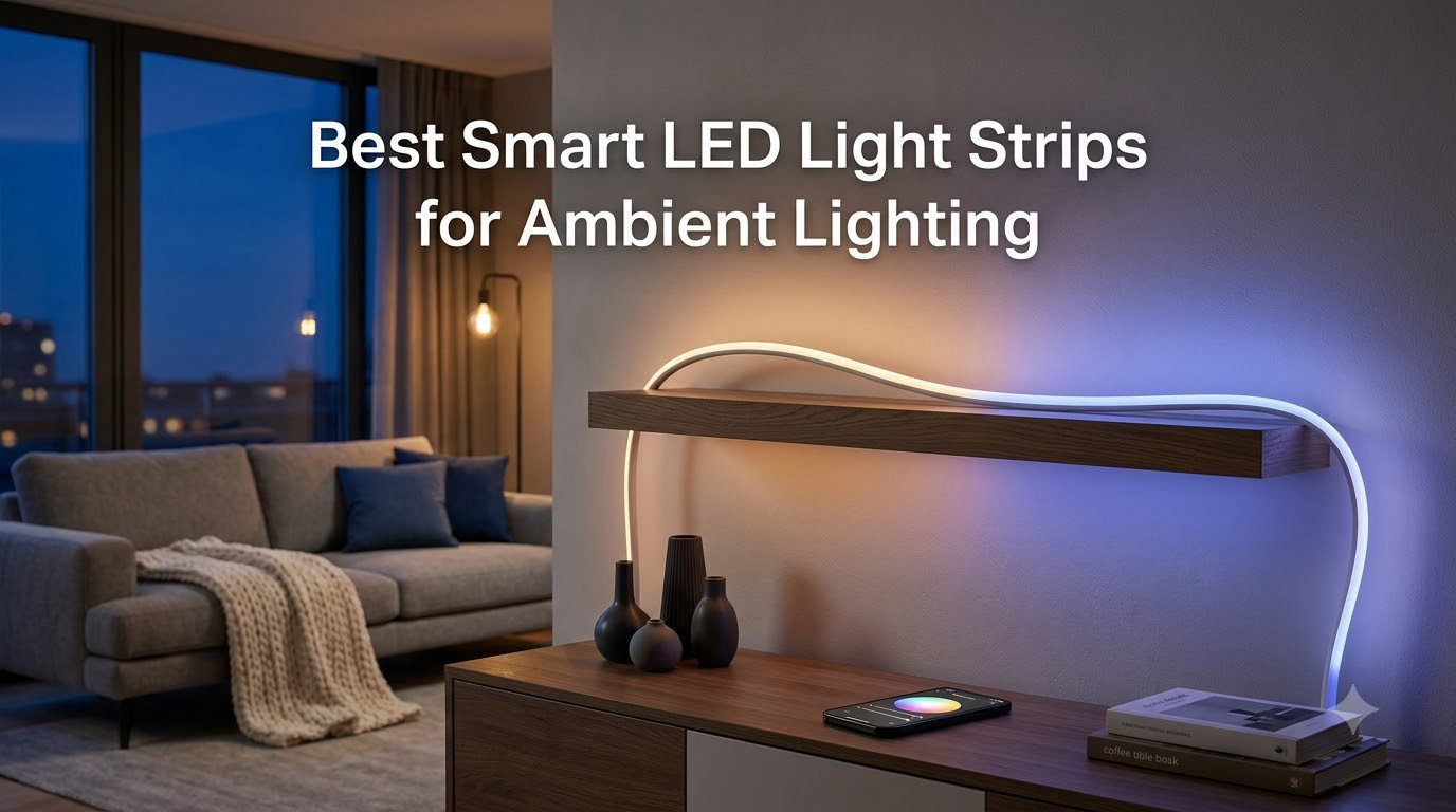 Best Smart LED Light Strips for Ambient Lighting