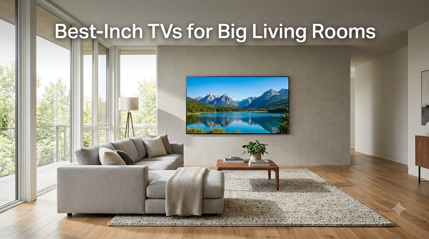 Best 85-Inch TVs for Big Living Rooms