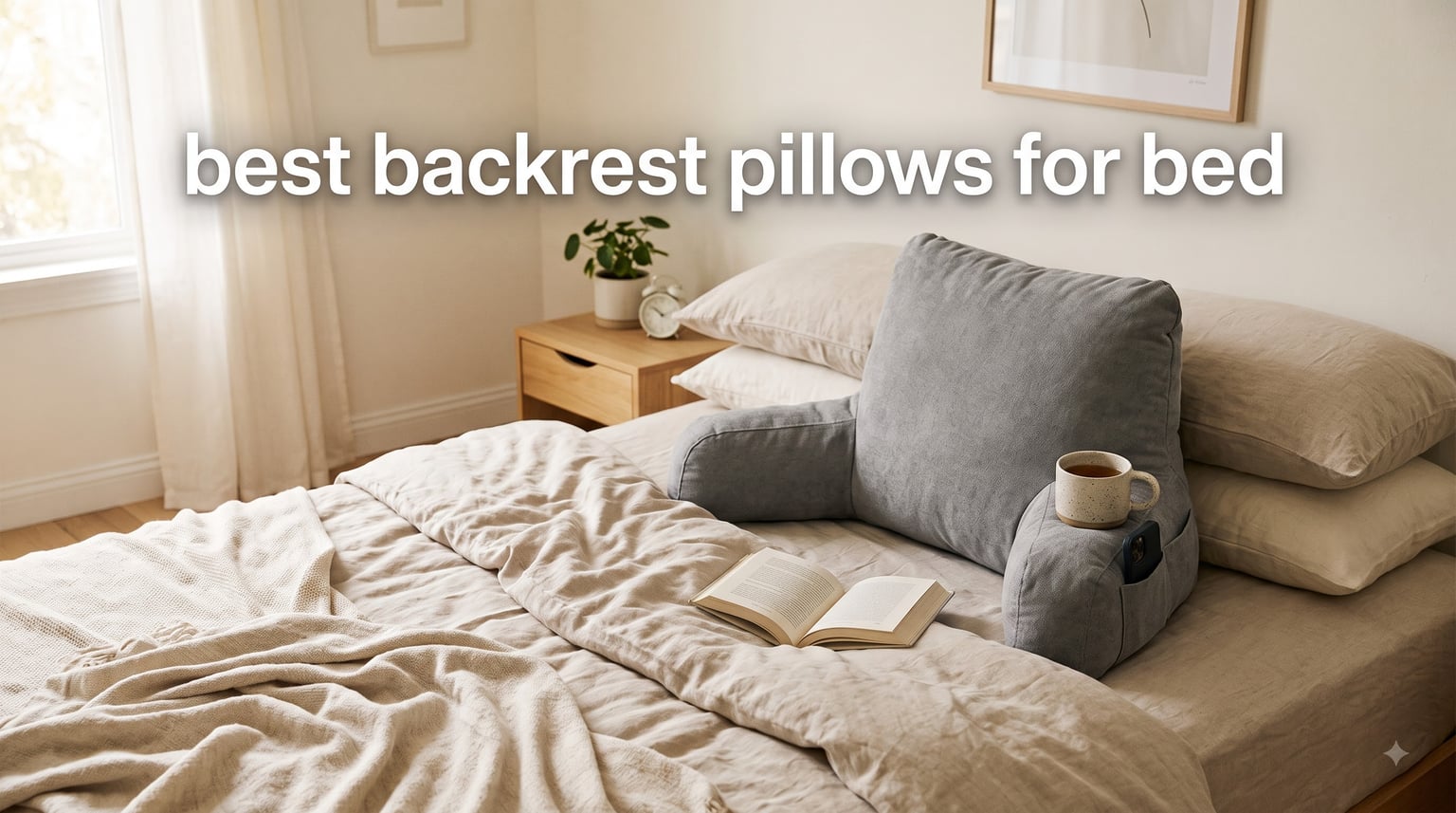 best backrest pillows for bed