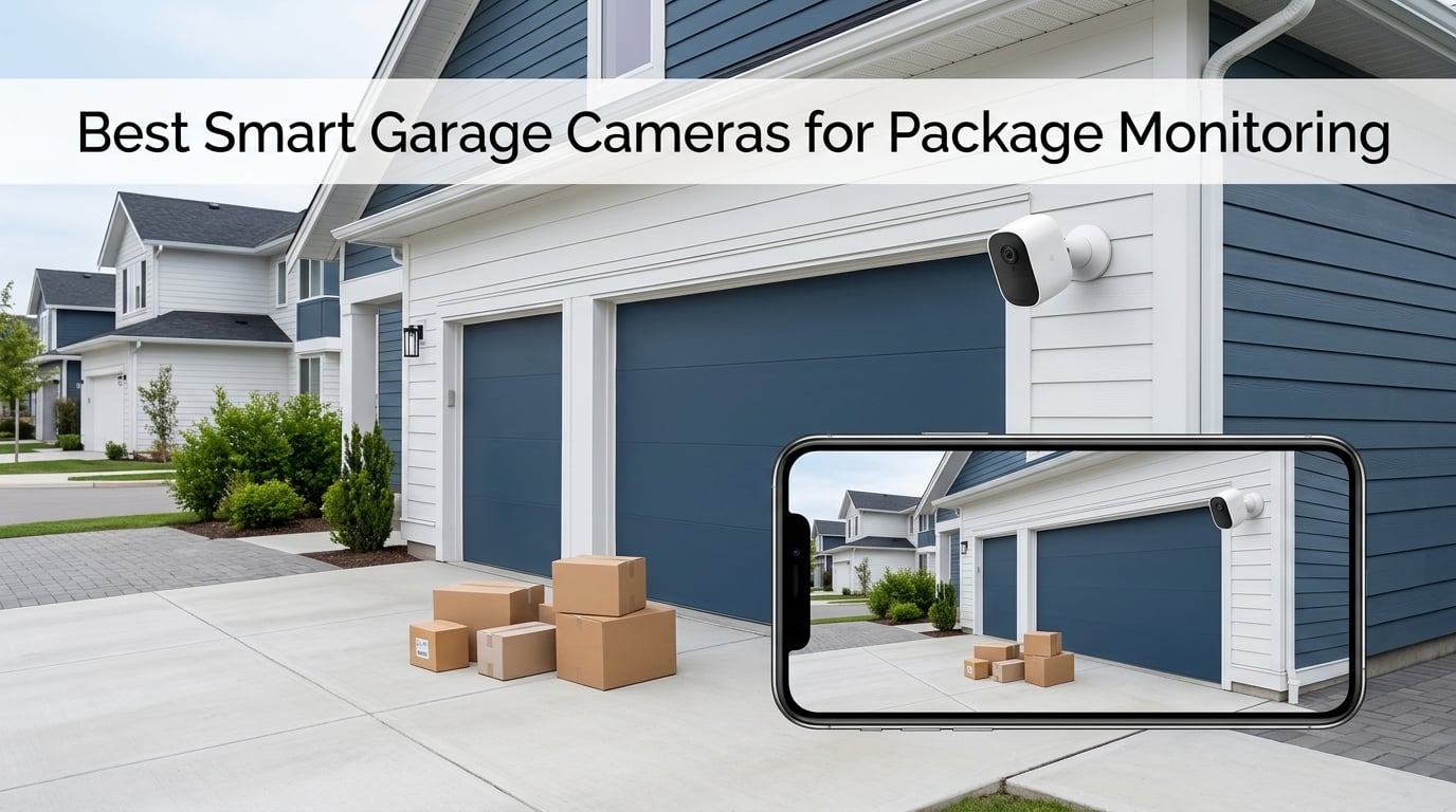 Best Smart Garage Cameras for Package Monitoring