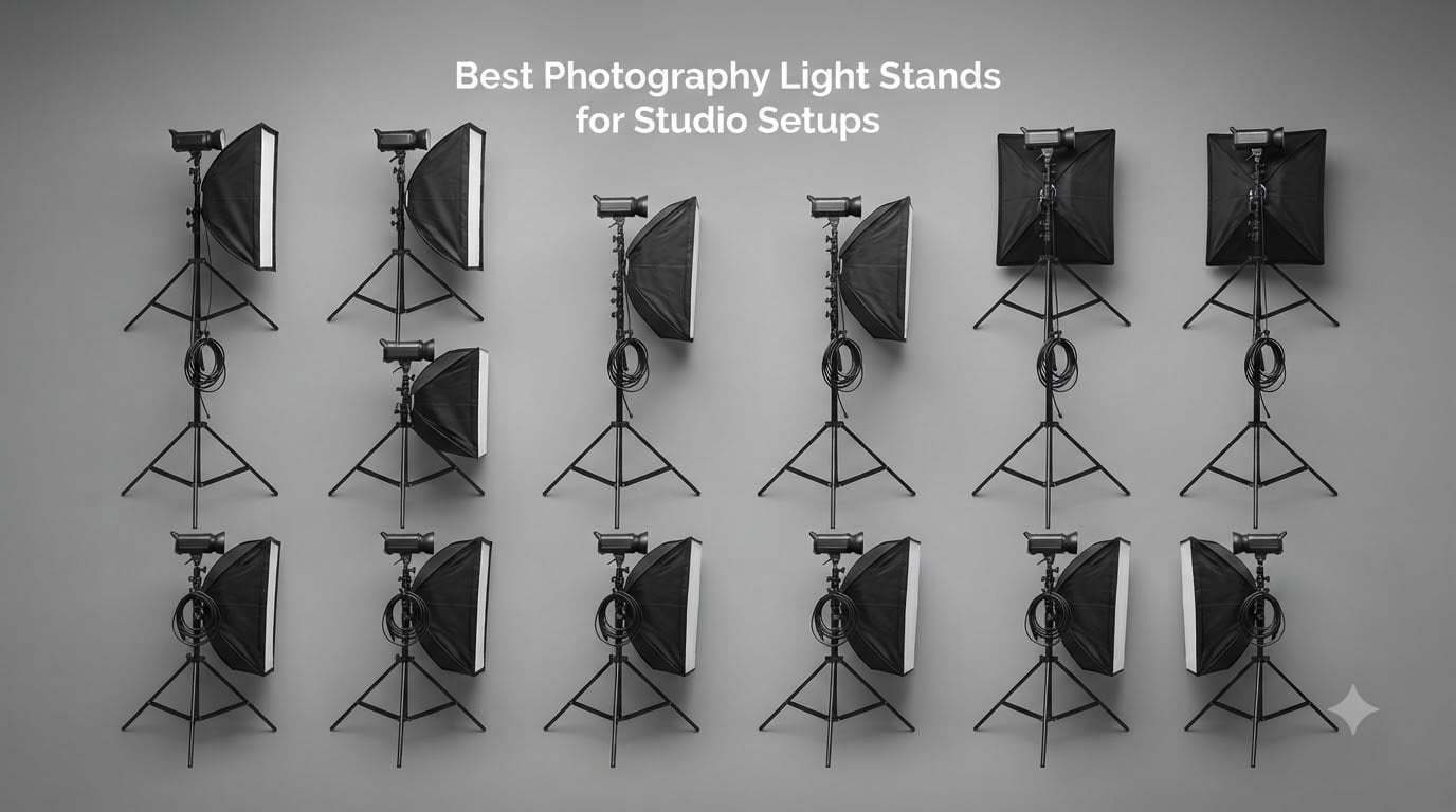 Best Photography Light Stands for Studio Setups