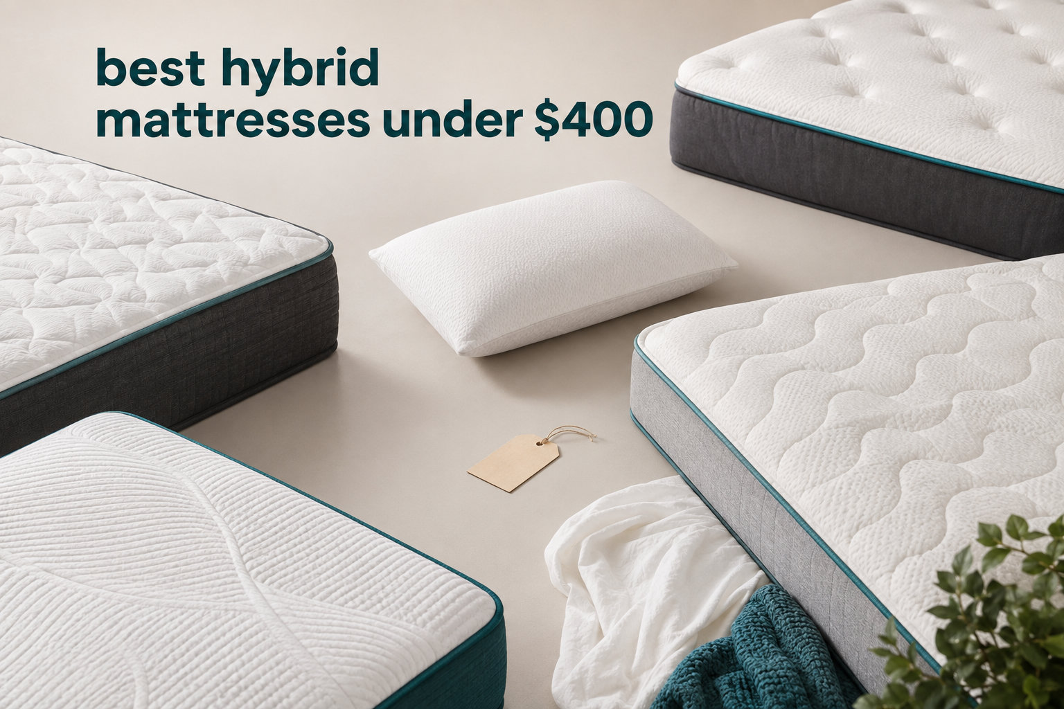 best hybrid mattresses under $400