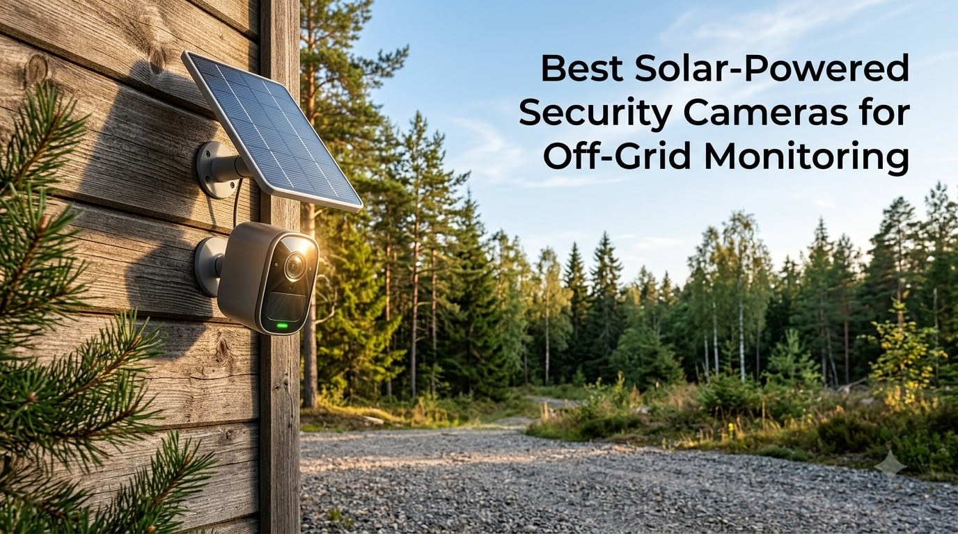 Best Solar-Powered Security Cameras for Off-Grid Monitoring