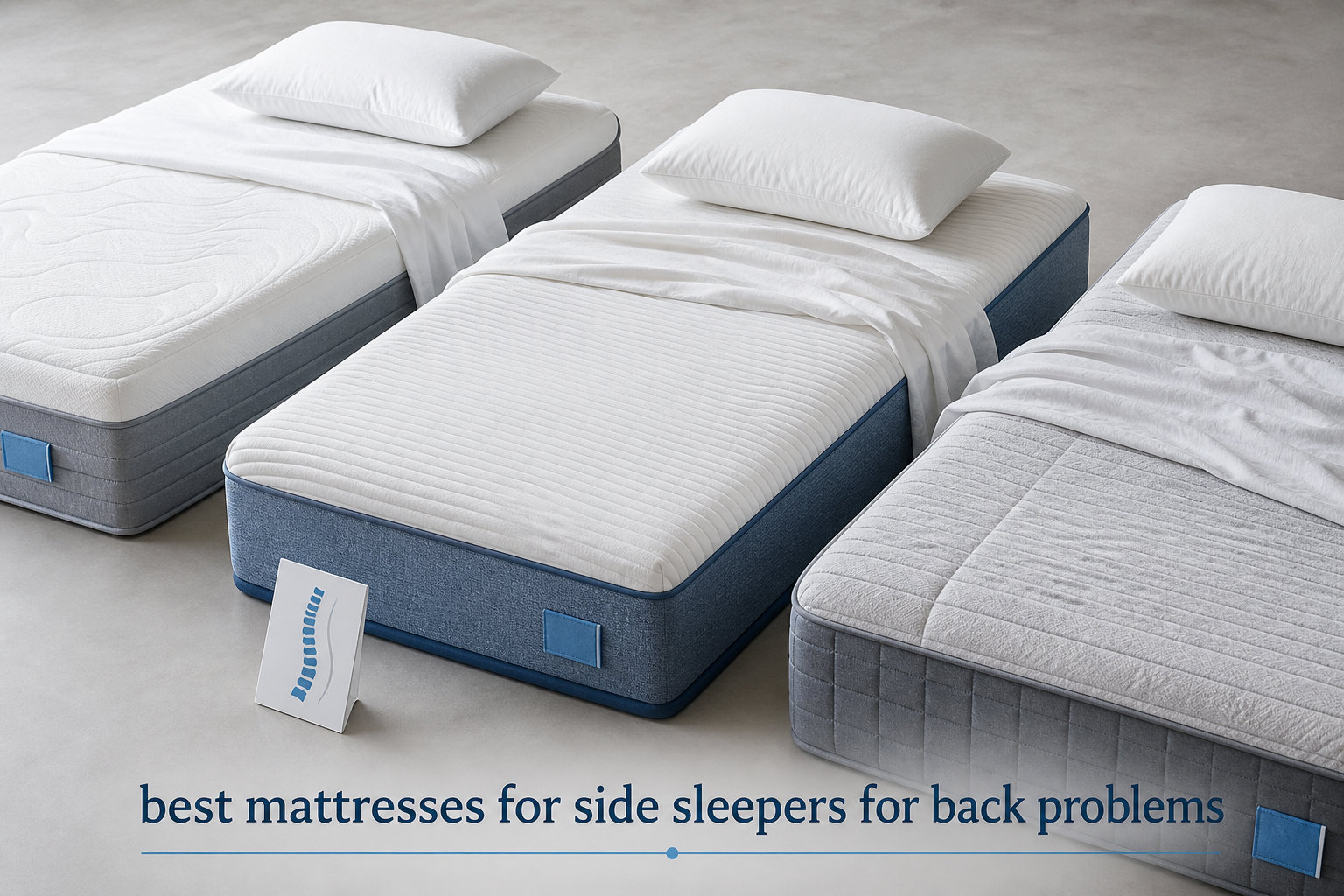 best mattresses for side sleepers for back problems