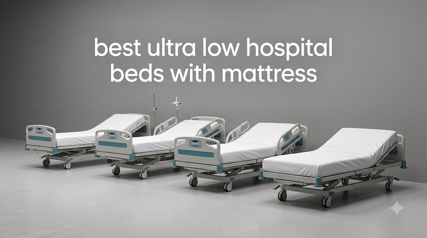 best ultra low hospital beds with mattress