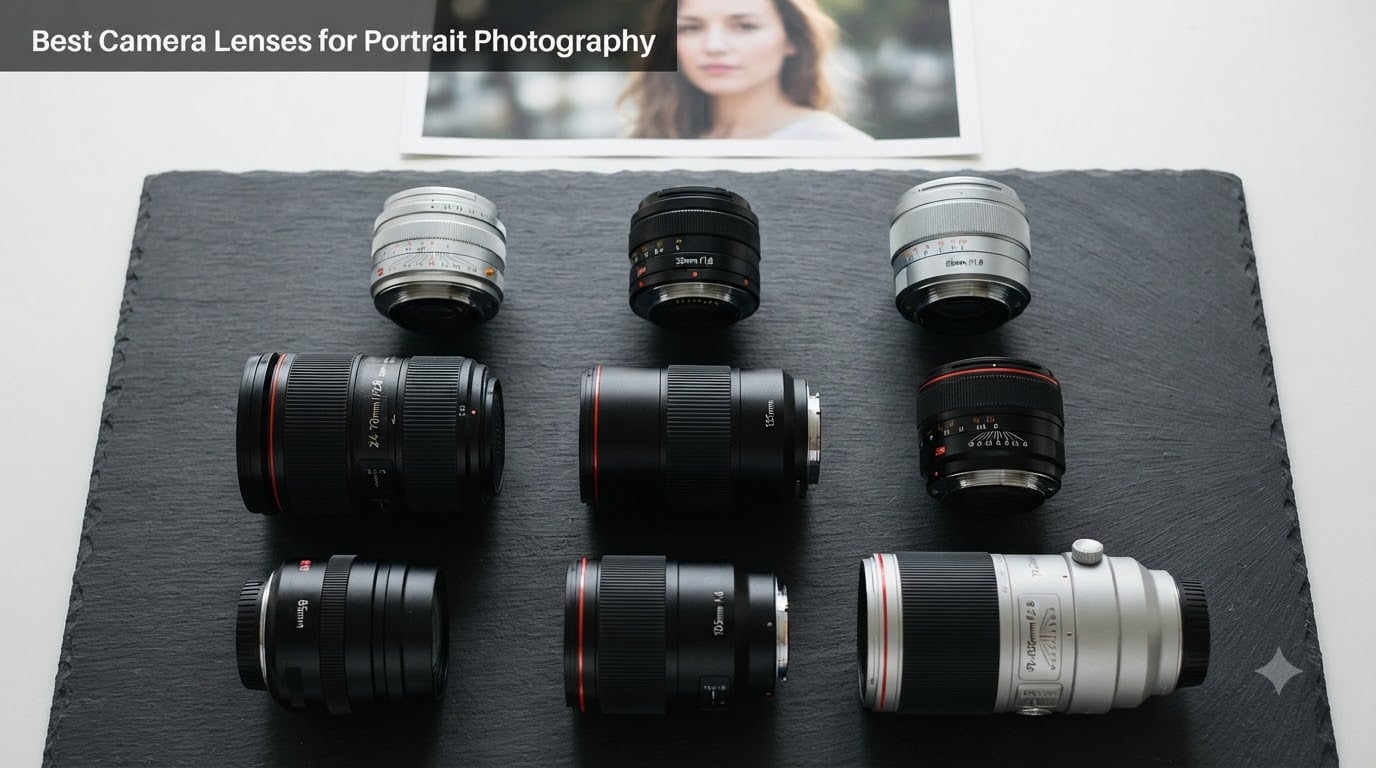 Best Camera Lenses for Portrait Photography