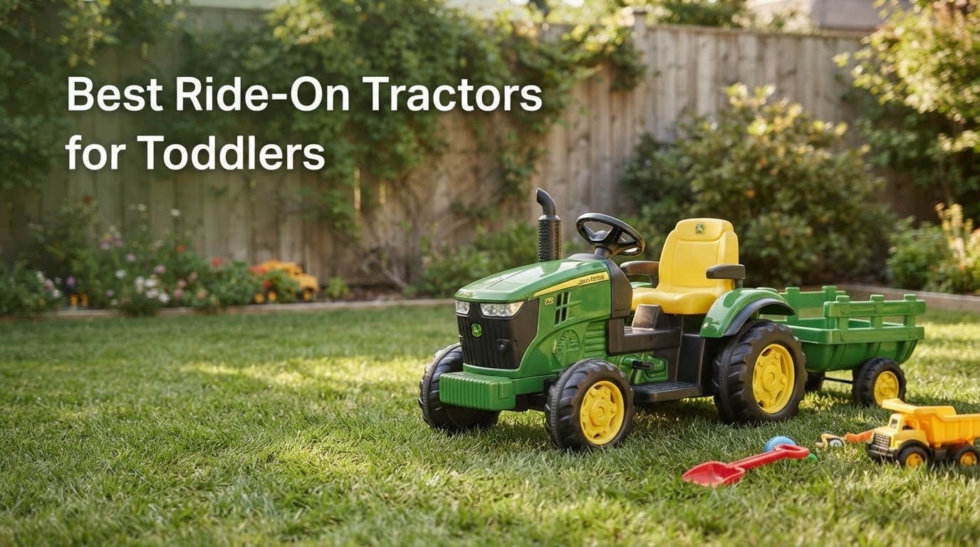 Best Ride-On Tractors for Toddlers