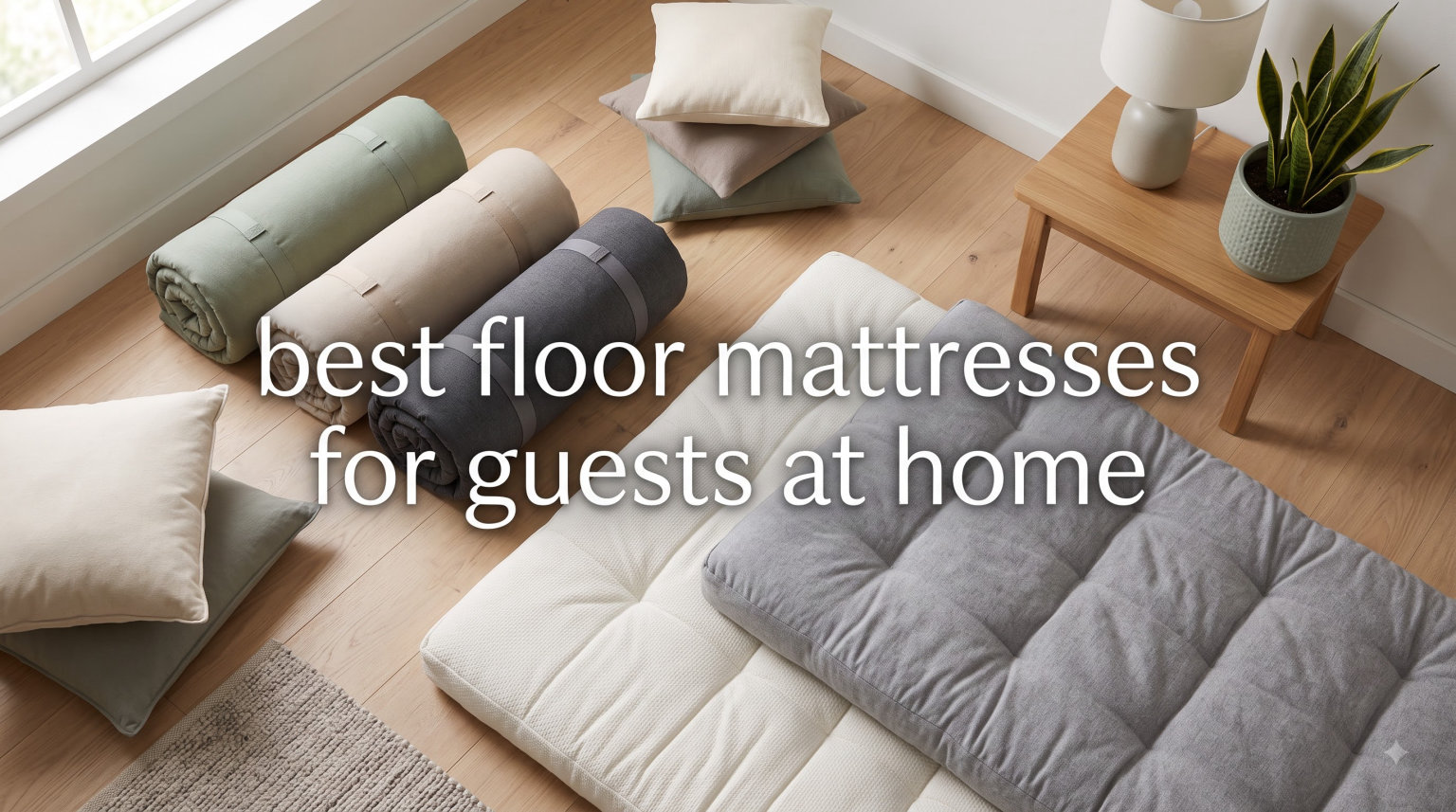 best floor mattresses for guests at home