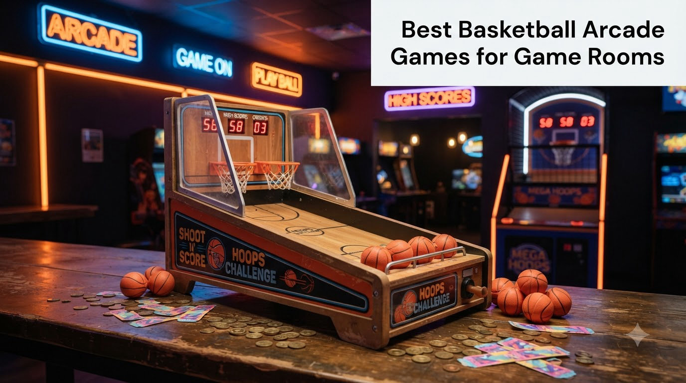 Best Basketball Arcade Games for Game Rooms