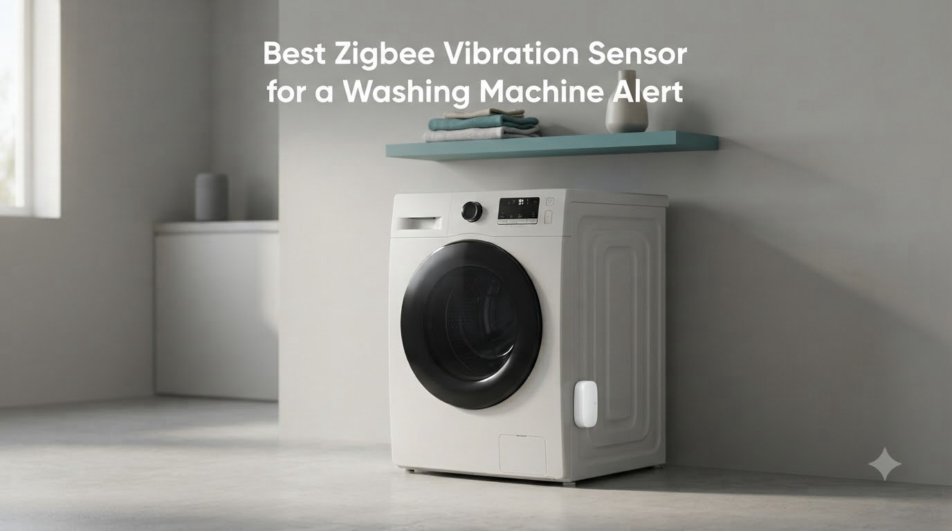 Best Zigbee Vibration Sensor for a Washing Machine Alert
