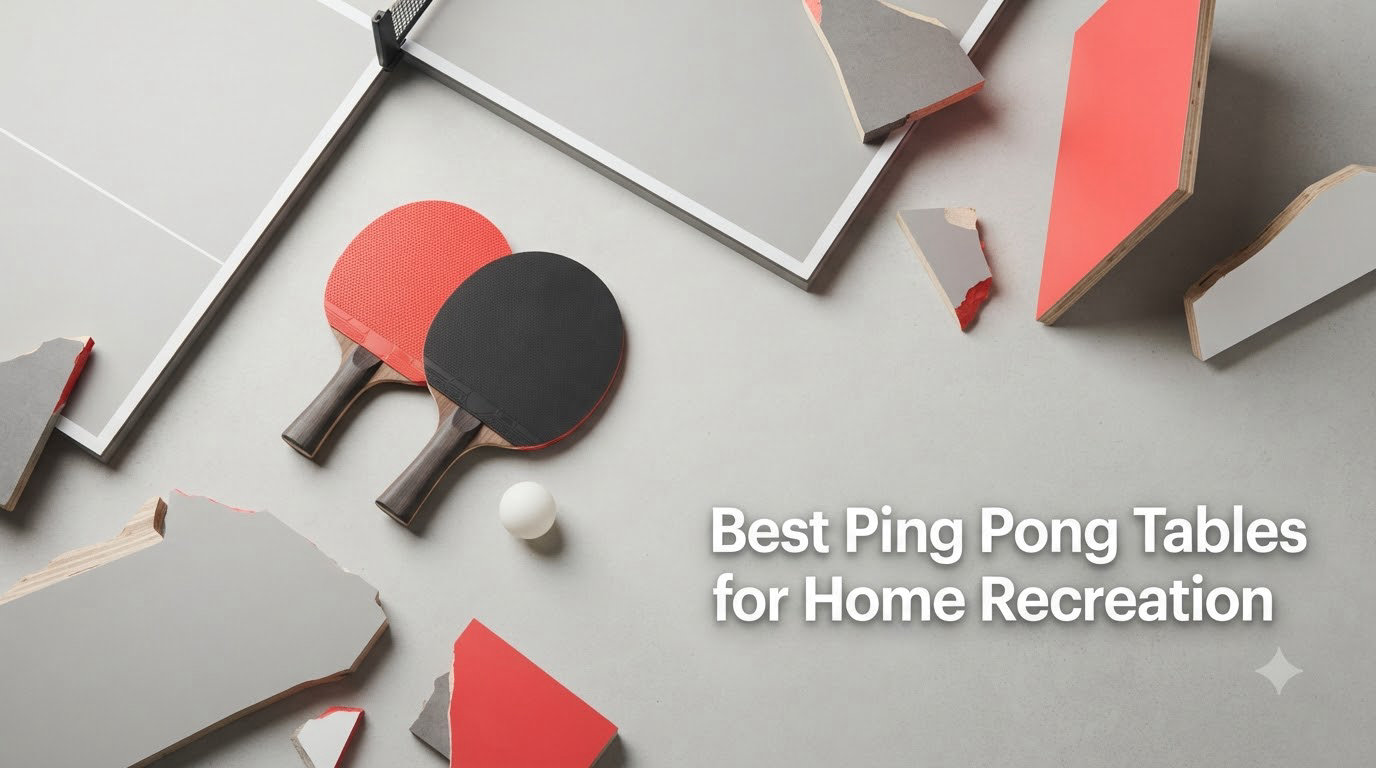 Best Ping Pong Tables for Home Recreation