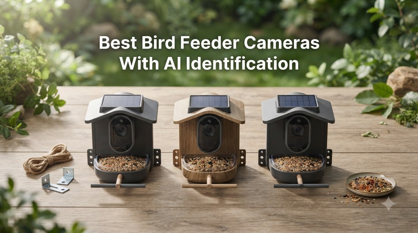 Best Bird Feeder Cameras With AI Identification