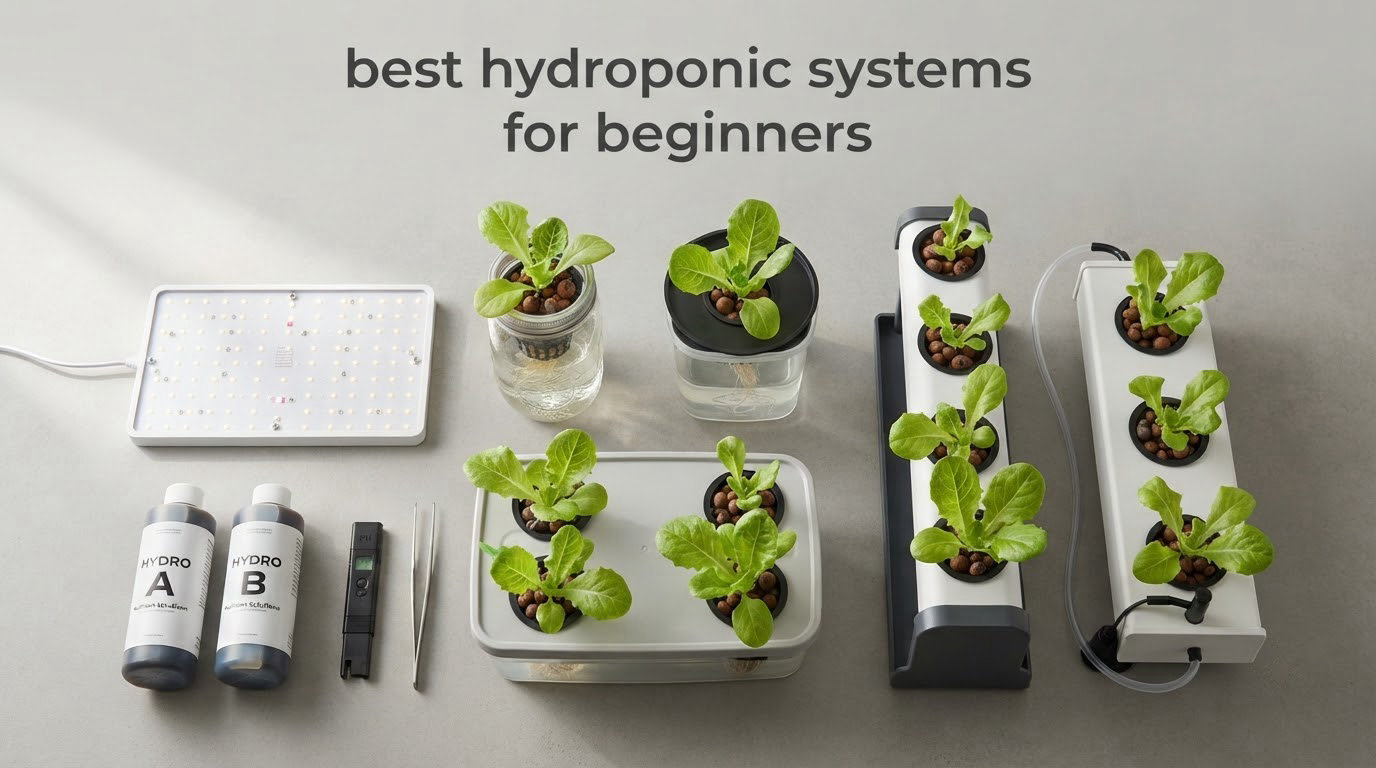best hydroponic systems for beginners