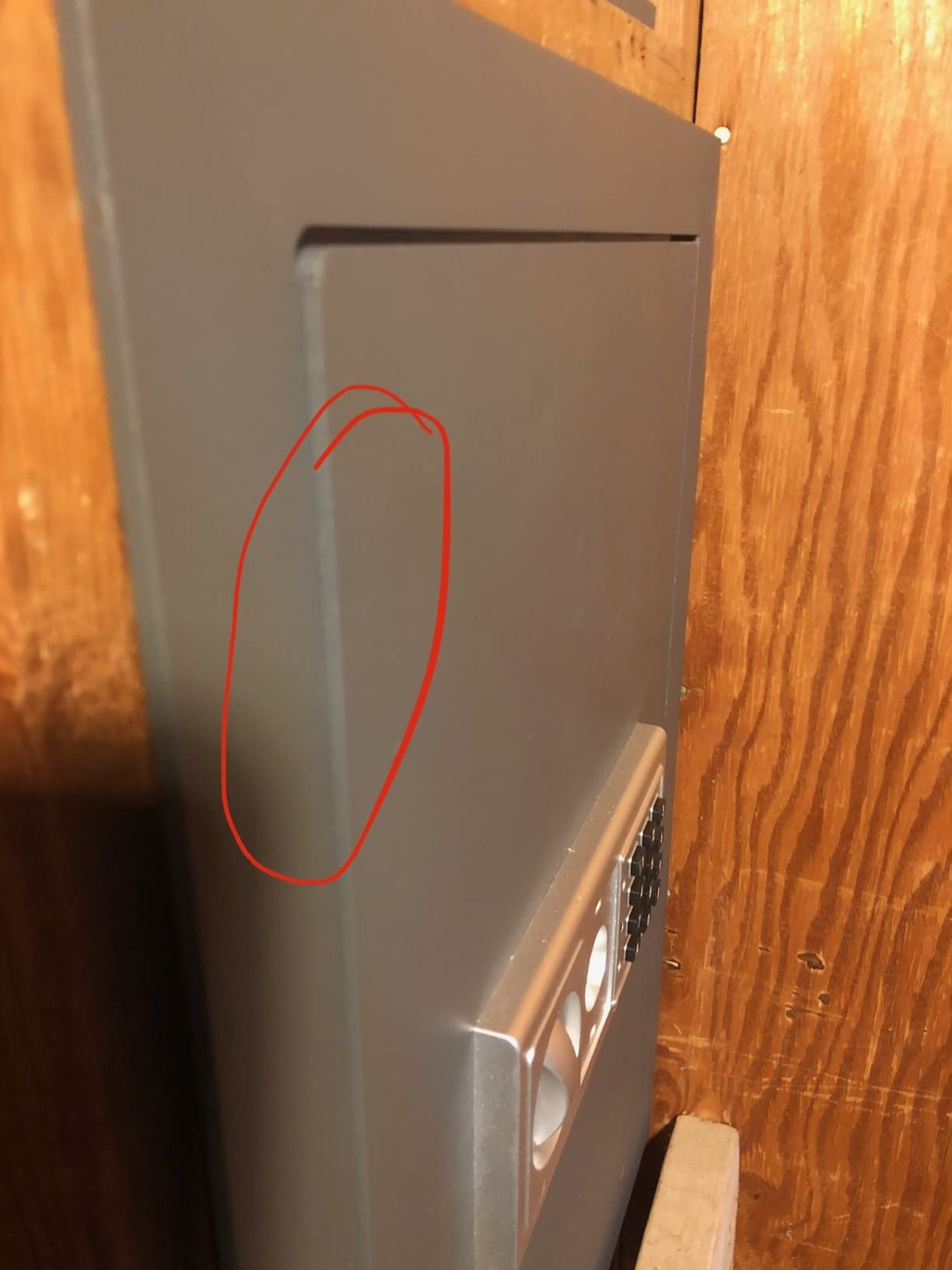 Paragon Safes In Wall Safe with Electronic Keypad, Gray customer photo 1