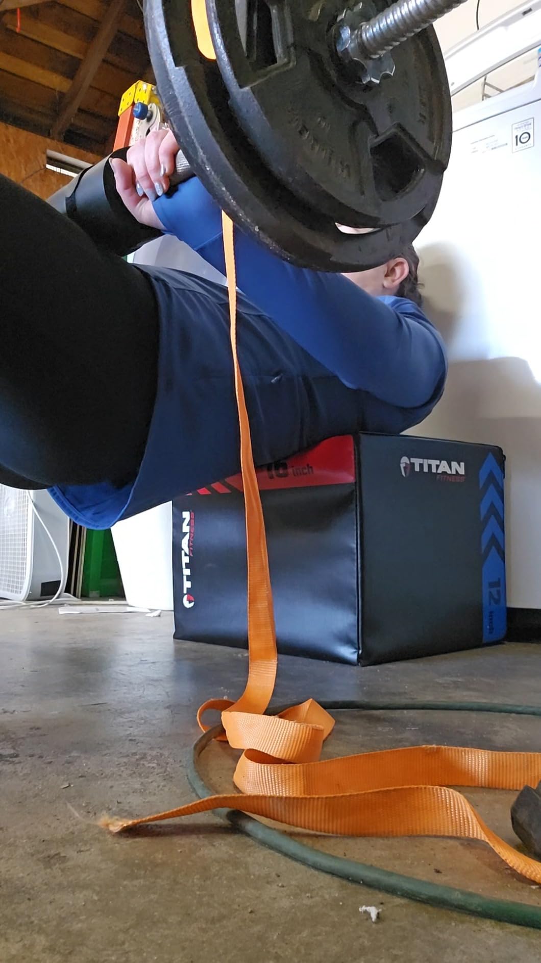 Titan Fitness 3-in-1 Heavy Foam Plyometric Jump Box customer photo 2