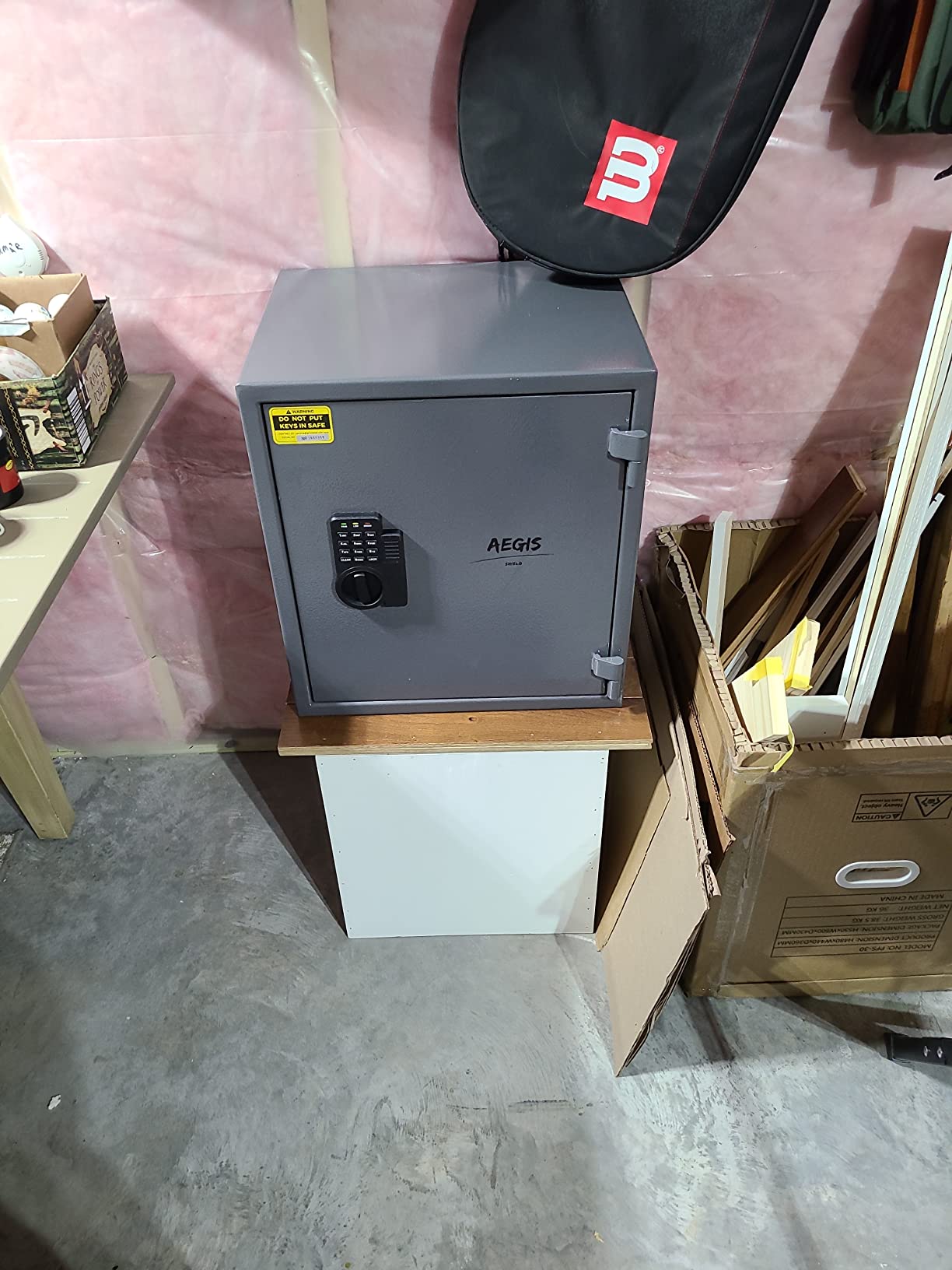 AEGIS 1.6 Cu. Ft. Fireproof Safe Box for Home and Office, Digital Keypad customer photo 1