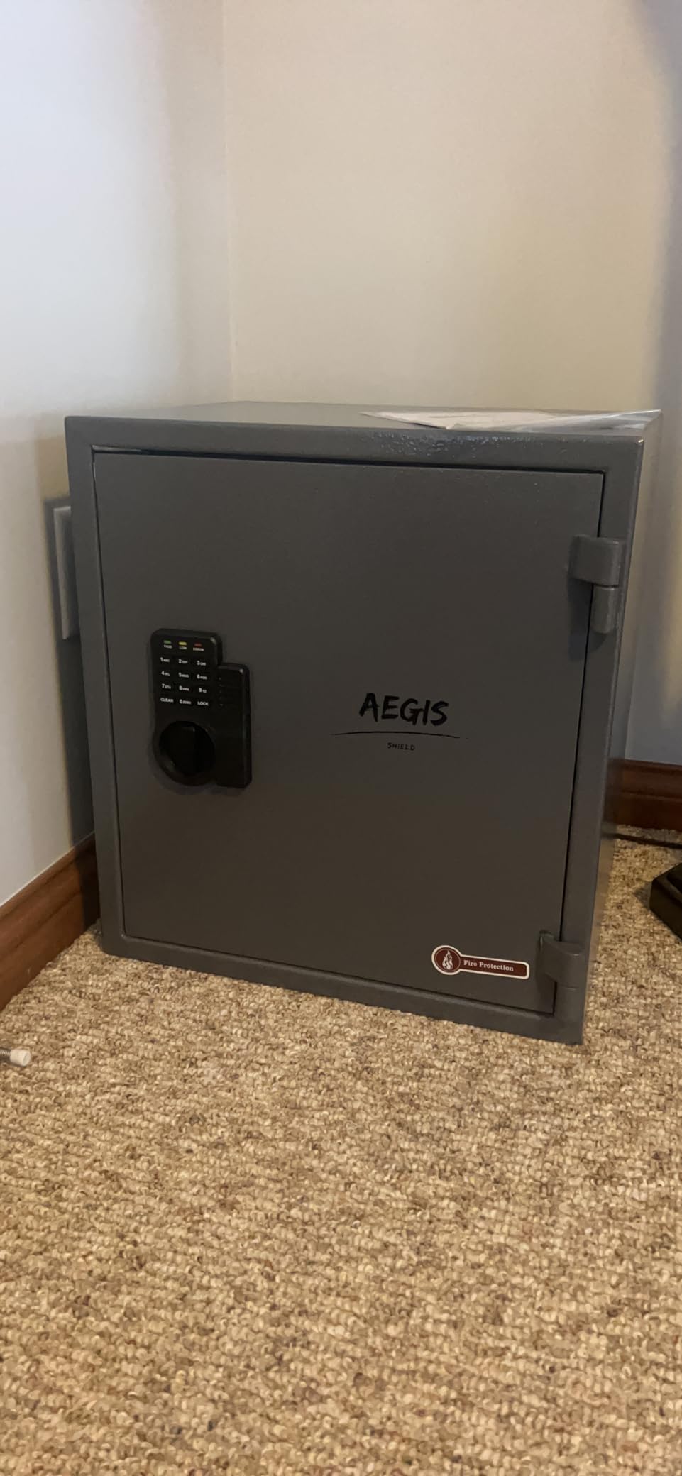 AEGIS Fireproof Safe, Safes for Home, 2.6 Cubic Feet Fire Safe Box with Digital Electronic Lock Keypad Romovable Shelf for Money Documents Jewelry Office customer photo 2