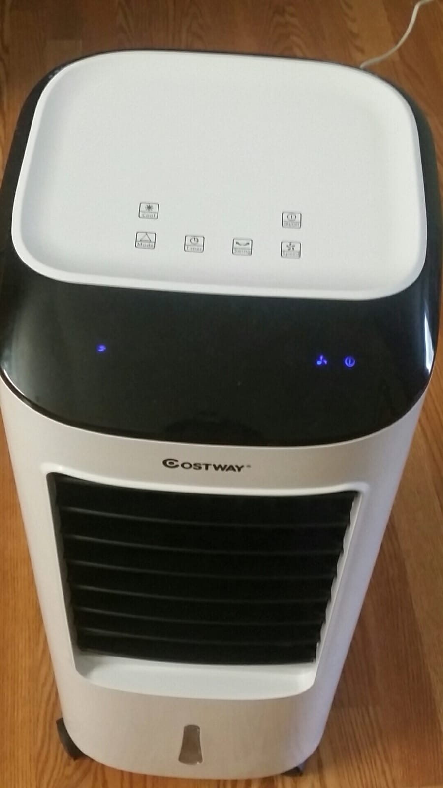 COSTWAY Evaporative Cooler, Portable Cooling Fan with Remote Control customer photo 2