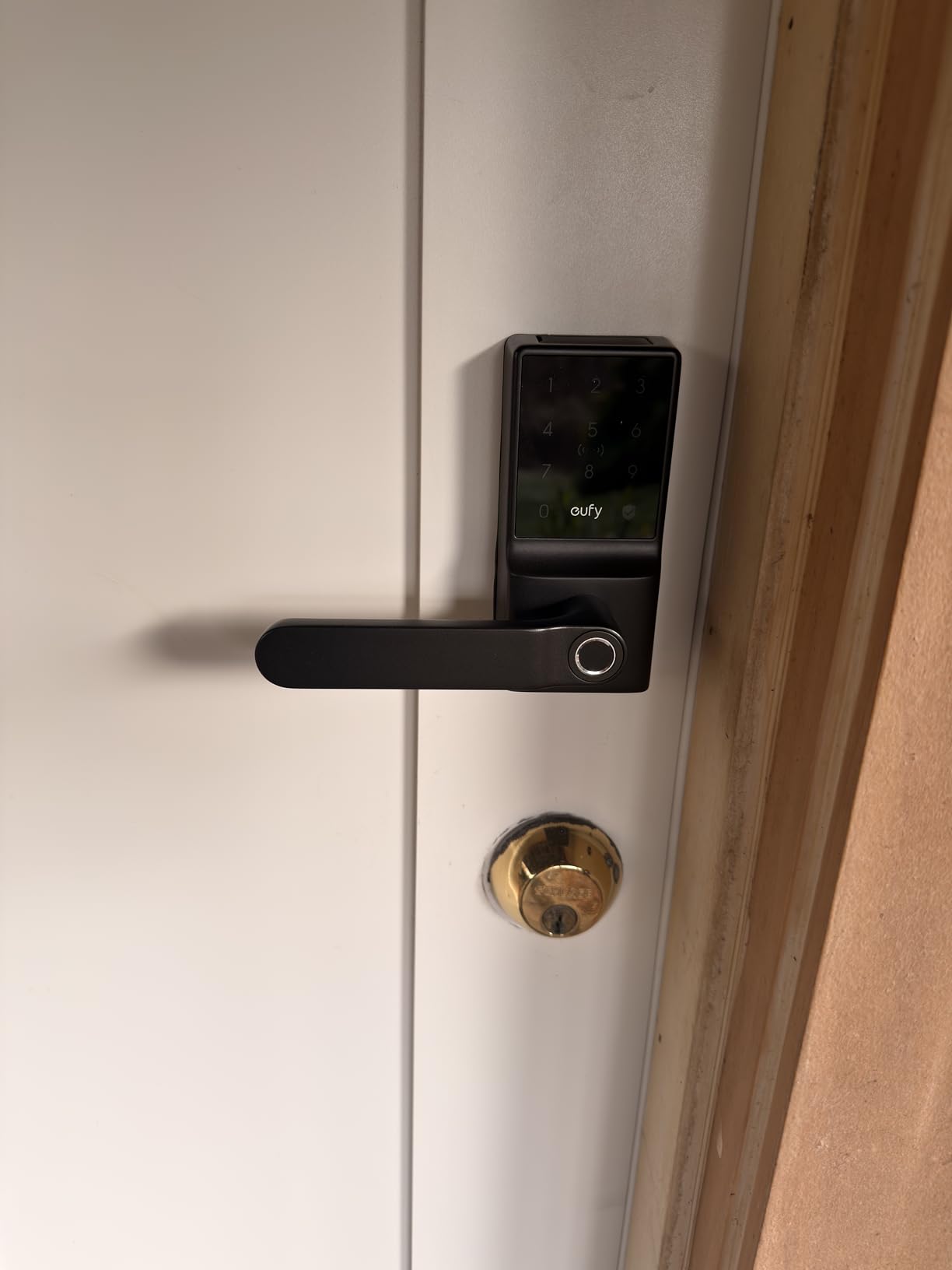 eufy Security Smart Lock C33, Keypad Door Lock with Handle, Built-in Wi-Fi customer photo 1