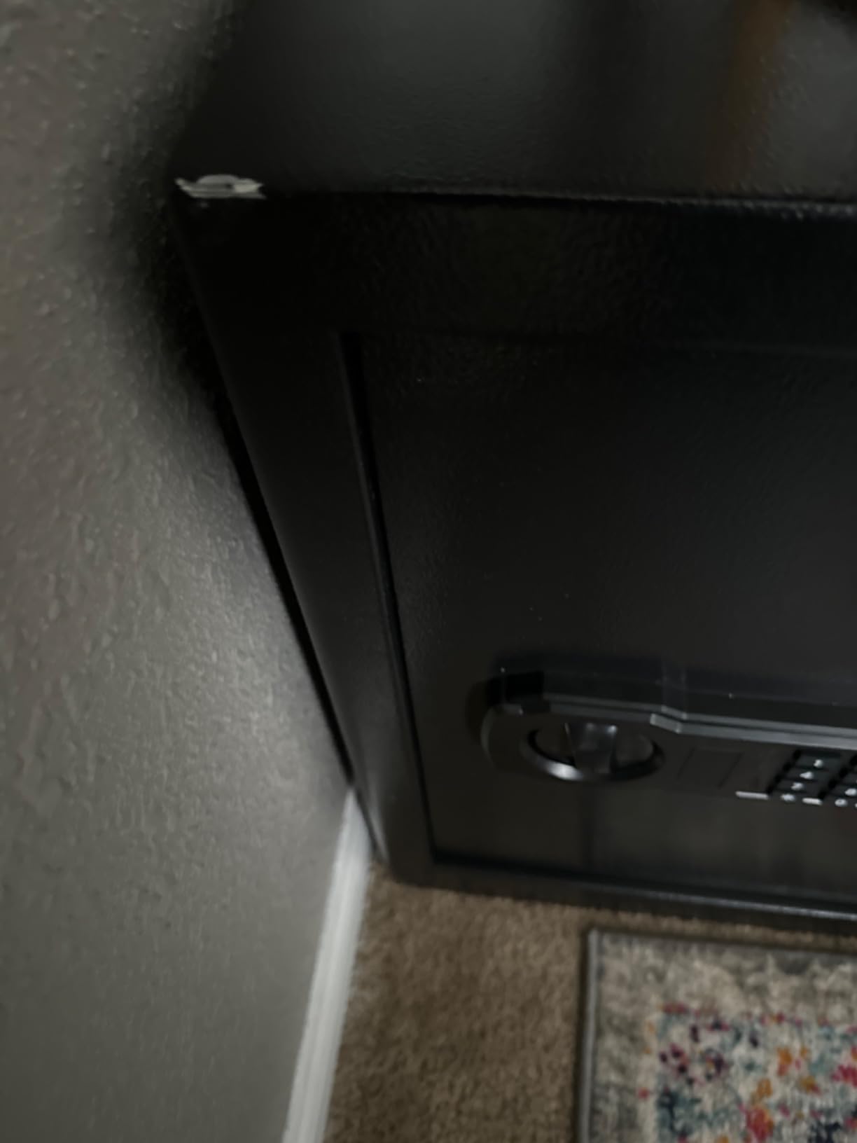 Mitlvge 0.5 Cu Ft Mini Safe Box with Fireproof Document Bag, Money Safe with Keys & Pass Code & Wall Mount Kits, Small Safes with Smart Alert System for Money, Jewelry, and Documents【2026 New】 customer photo 1