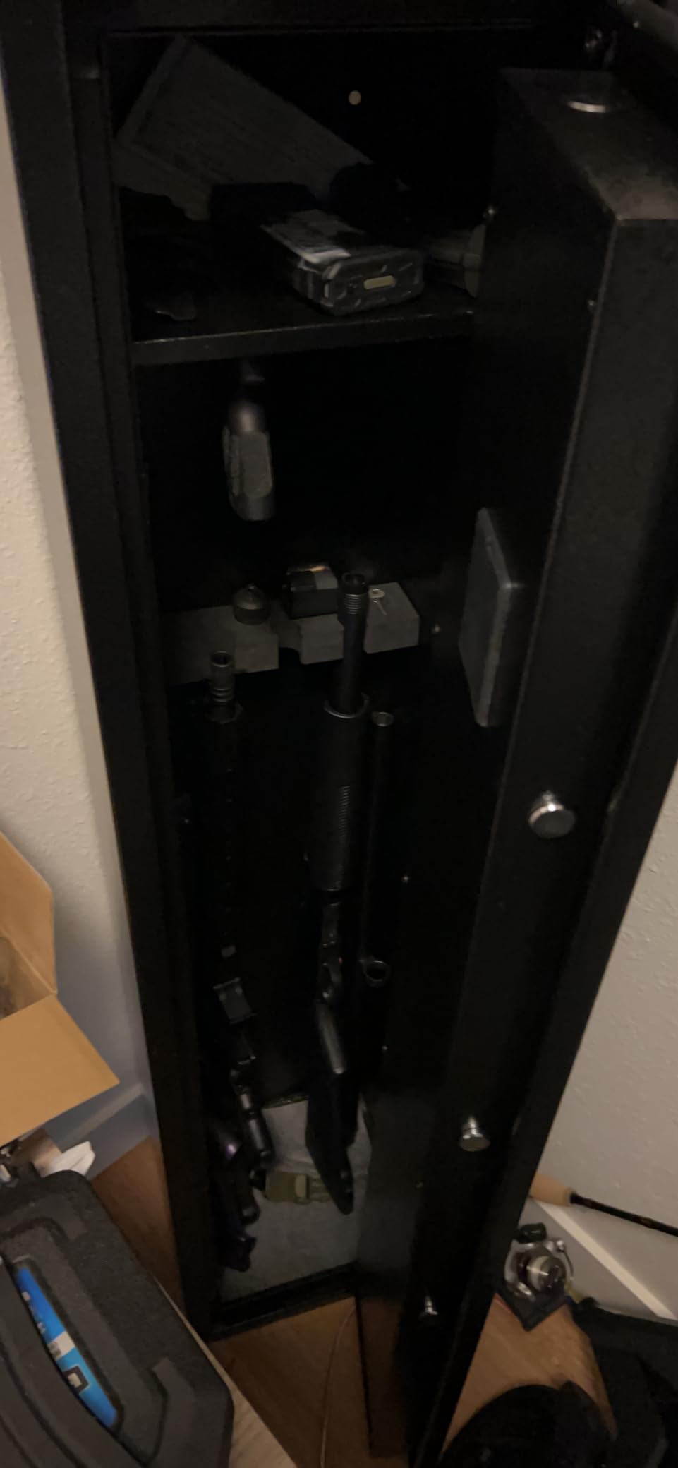 Pataku 14-16 Gun Safe for Rifles and Pistols, Keyboard Digital Lock on Large Gun Safe for Rifles and Shotguns, Locking Gun Cabinet with Gun Safes Pockets and Adjustable Rifle Rack for Home(Black) customer photo 2