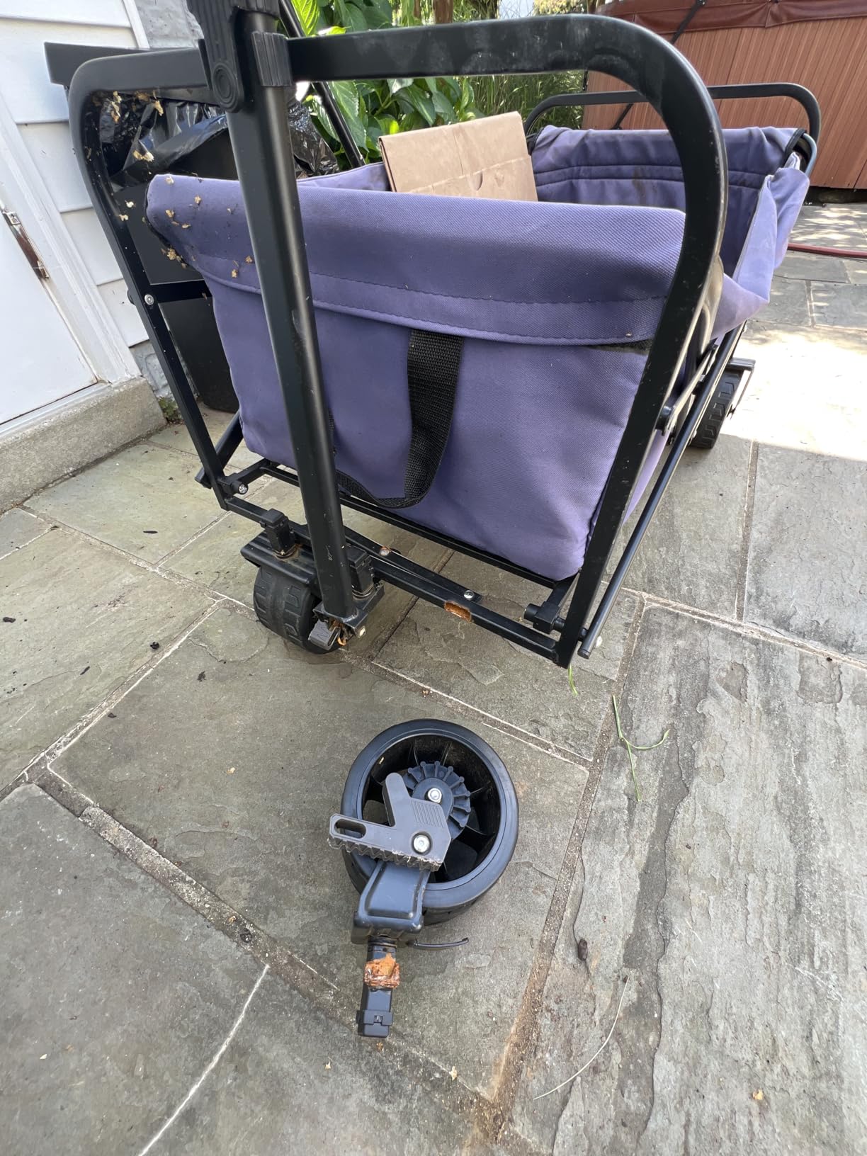 Sekey Steel Mesh Garden Cart, 600 lb Capacity, Removable Sides customer photo 1